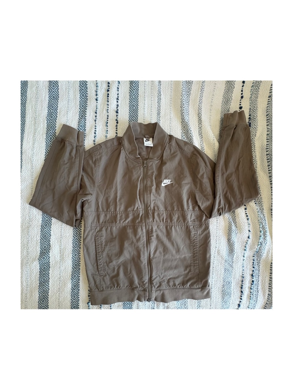 Nike Brown Bomber Jacket